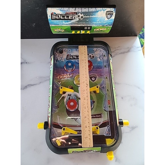 Little Treasures Sports Arena Soccer Arcade Game Style Desktop Home Pinball... - Picture 10 of 10